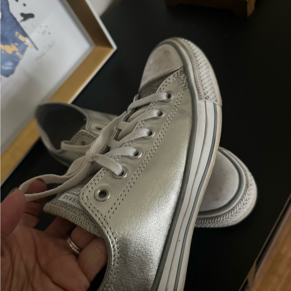 Converse  Silver Sneakers